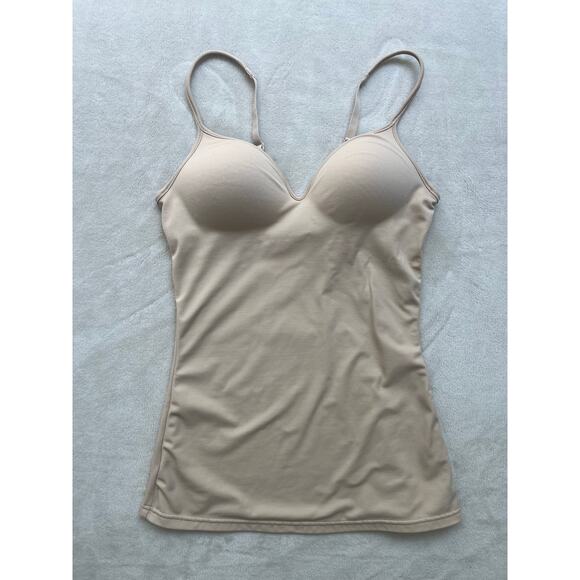 Maidenform Shaping Camisole Control Top Women’s Size Small Beige - Picture 1 of 5